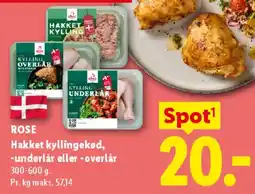Lidl Hakket kyllingekød tilbud