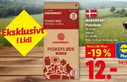 Lidl Piskefløde tilbud