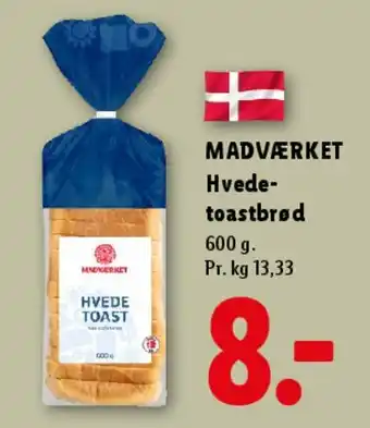 Lidl Hvedetoastbrød tilbud