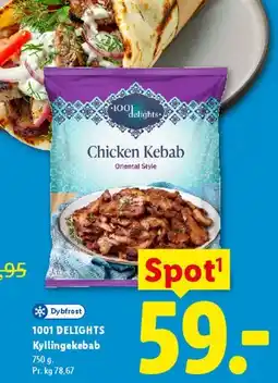 Lidl Chicken Kebab / Kyllingekebab tilbud