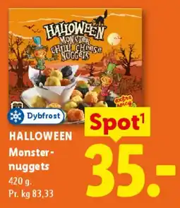 Lidl Halloween Monster-nuggets tilbud