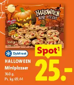 Lidl Halloween Minipizzaer tilbud
