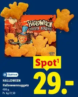 Lidl Halloween nuggets tilbud