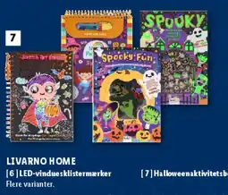 Lidl Halloween aktivitetsbog tilbud