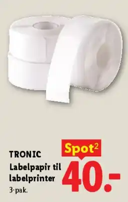 Lidl Labelpapir til labelprinter tilbud