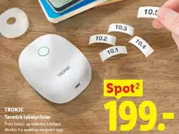 Lidl Termisk labelprinter tilbud
