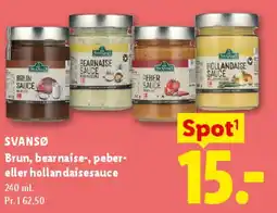 Lidl Svansø sauce tilbud