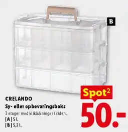 Lidl Sy- eller opbevaringsboks tilbud