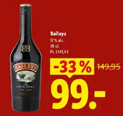 Lidl Baileys Original Irish Cream tilbud