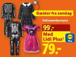 Lidl Halloweenkostume tilbud