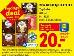 Lidl Bon Gelati / Gelatelli Ispinde tilbud