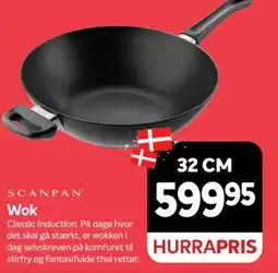 Din Isenkræmmer Scanpan Wok tilbud