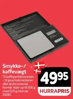 Din Isenkræmmer Smykke-/kaffevægt tilbud