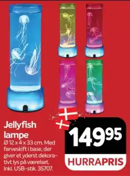 Din Isenkræmmer Jellyfish lampe tilbud