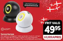 Din Isenkræmmer Conzept Sensorlampe tilbud