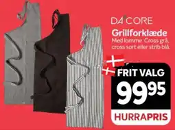 Din Isenkræmmer Da Core Grillforklæde tilbud