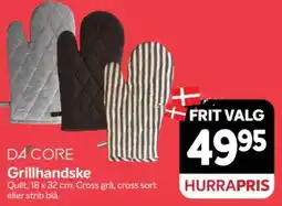 Din Isenkræmmer Da'core Grillhandske tilbud
