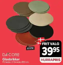 Din Isenkræmmer Da'core Glasbrikker tilbud