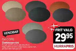 Din Isenkræmmer Da'core Dækkeserviet tilbud