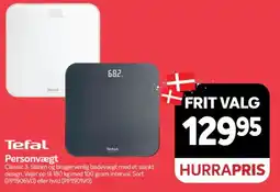 Din Isenkræmmer Tefal Personvægt tilbud