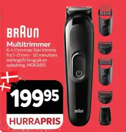 Din Isenkræmmer Braun Multitrimmer tilbud