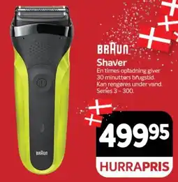 Din Isenkræmmer Braun Shaver tilbud