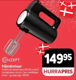 Din Isenkræmmer Concept håndmixer tilbud