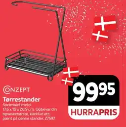Din Isenkræmmer Conzept tørrestander tilbud