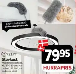 Din Isenkræmmer Conzept Støvkost tilbud