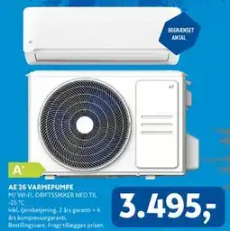 Davidsen AE 26 VARMEPUMPE tilbud