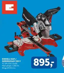 Davidsen EINHELL KAP-/ GERINGSSAV 230 V tilbud