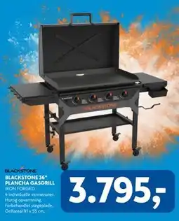 Davidsen BLACKSTONE 36” PLANCHA GASGRILL tilbud