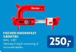 Davidsen FISCHER HIDDENFAST VÆRKTØJ tilbud