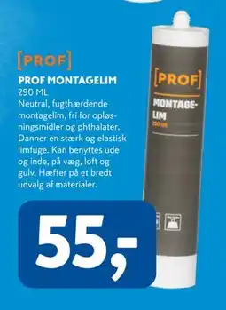 Davidsen PROF MONTAGELIM tilbud