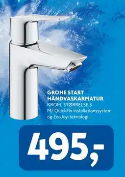 Davidsen GROHE START HÅNDVASKARMATUR tilbud