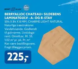 Davidsen BERRYALLOC CHATEAU+ SILDEBENS LAMINATGULV - A- OG B-STAV tilbud