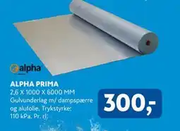 Davidsen ALPHA PRIMA tilbud