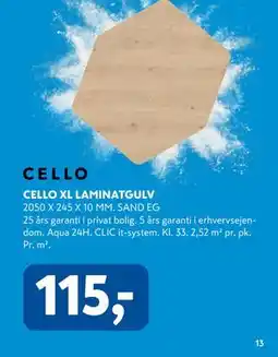 Davidsen CELLO XL LAMINATGULV tilbud