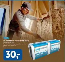 Davidsen KNAUF ECOBATT BYGNINGSISOLERING tilbud