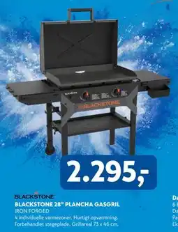 Davidsen BLACKSTONE 28” PLANCHA GASGRIL tilbud
