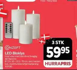 Din Isenkræmmer LED Bloklys tilbud
