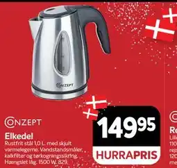 Din Isenkræmmer Elkedel tilbud