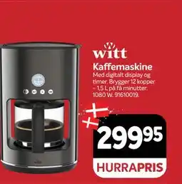 Din Isenkræmmer Kaffemaskine tilbud