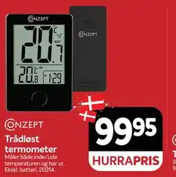 Din Isenkræmmer Trådløst termometer tilbud