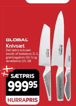 Din Isenkræmmer Knivsæt tilbud