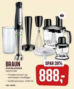 Skousen Braun stavblender tilbud