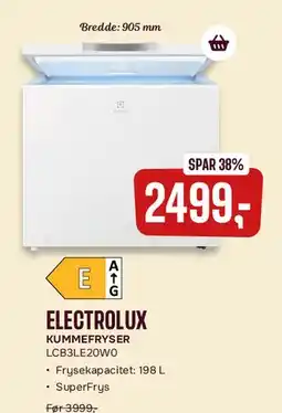 Skousen Electrolux kummefryser tilbud