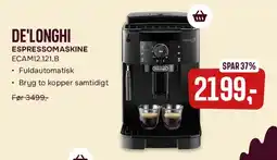 Skousen DE'LONGHI ESPRESSOMASKINE ECM21.121.B tilbud