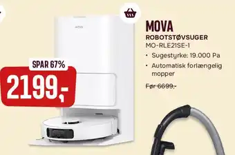 Mova robotstøvsuger MO-RLE21SE-1