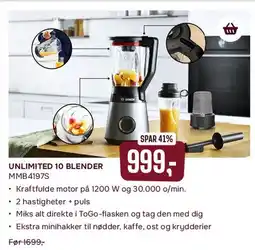 Skousen Unlimited 10 blender tilbud